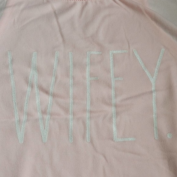 Rae Dunn Bridal pajamas small. Wifey. - Picture 2 of 11